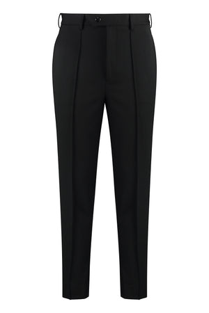Tailored slim fit trousers-0